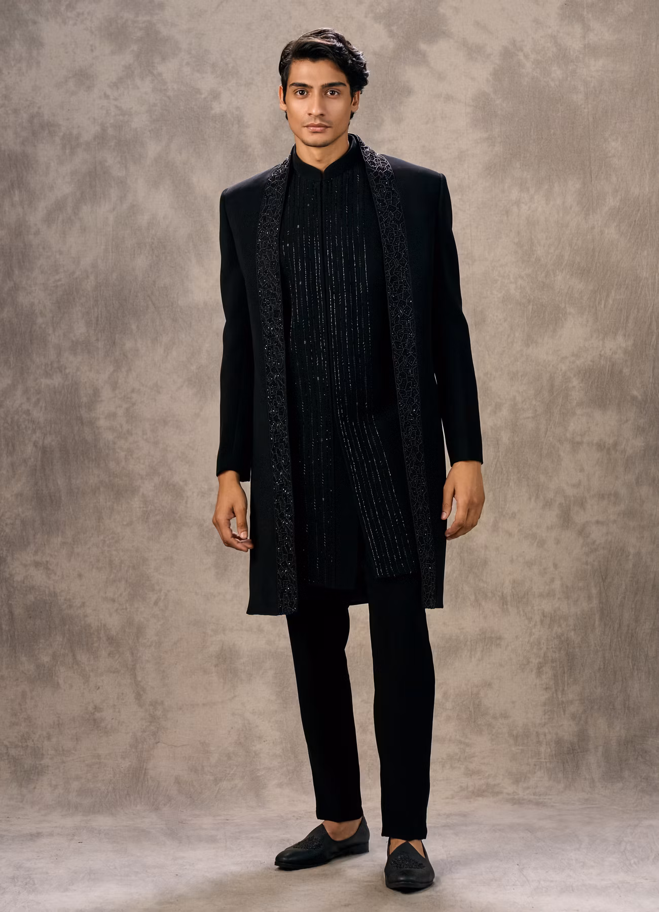 Bandhgala jacket, front