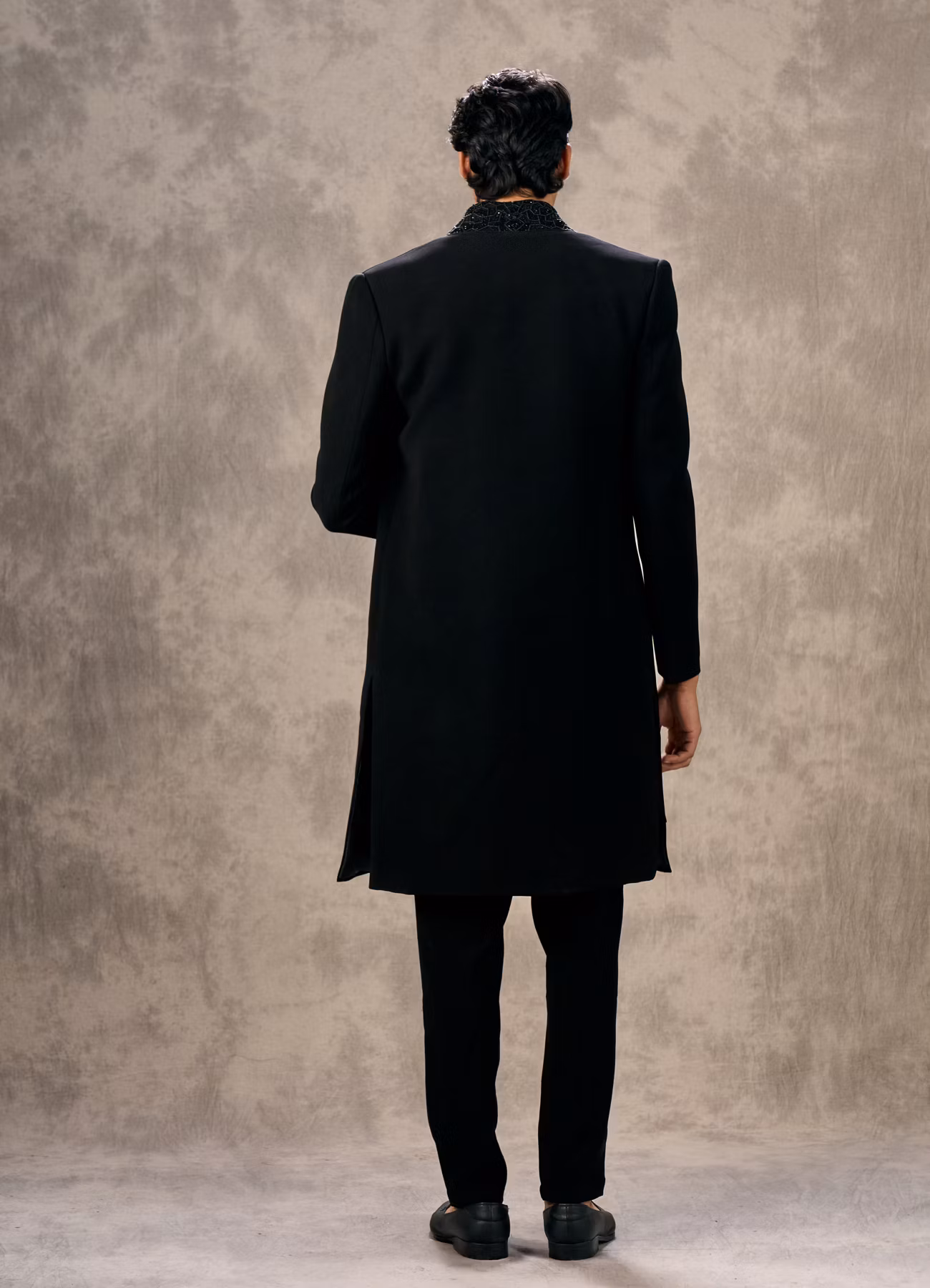 Bandhgala jacket, back
